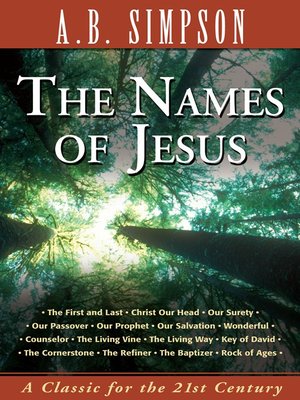 cover image of The Names of Jesus